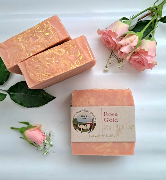 Rose Gold Cow's Milk Soap