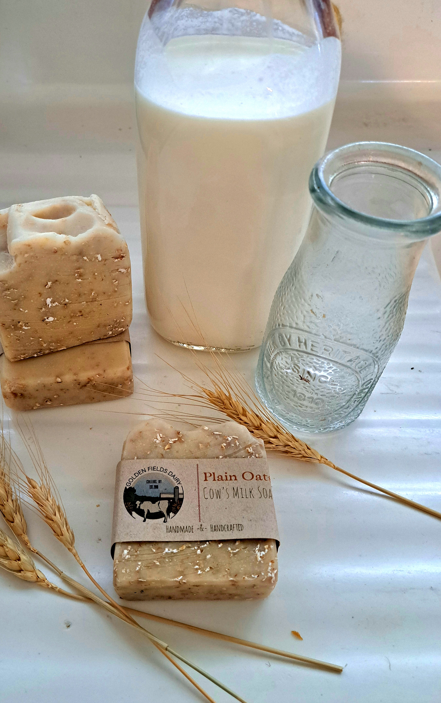 Plain Oats Cow's Milk Soap