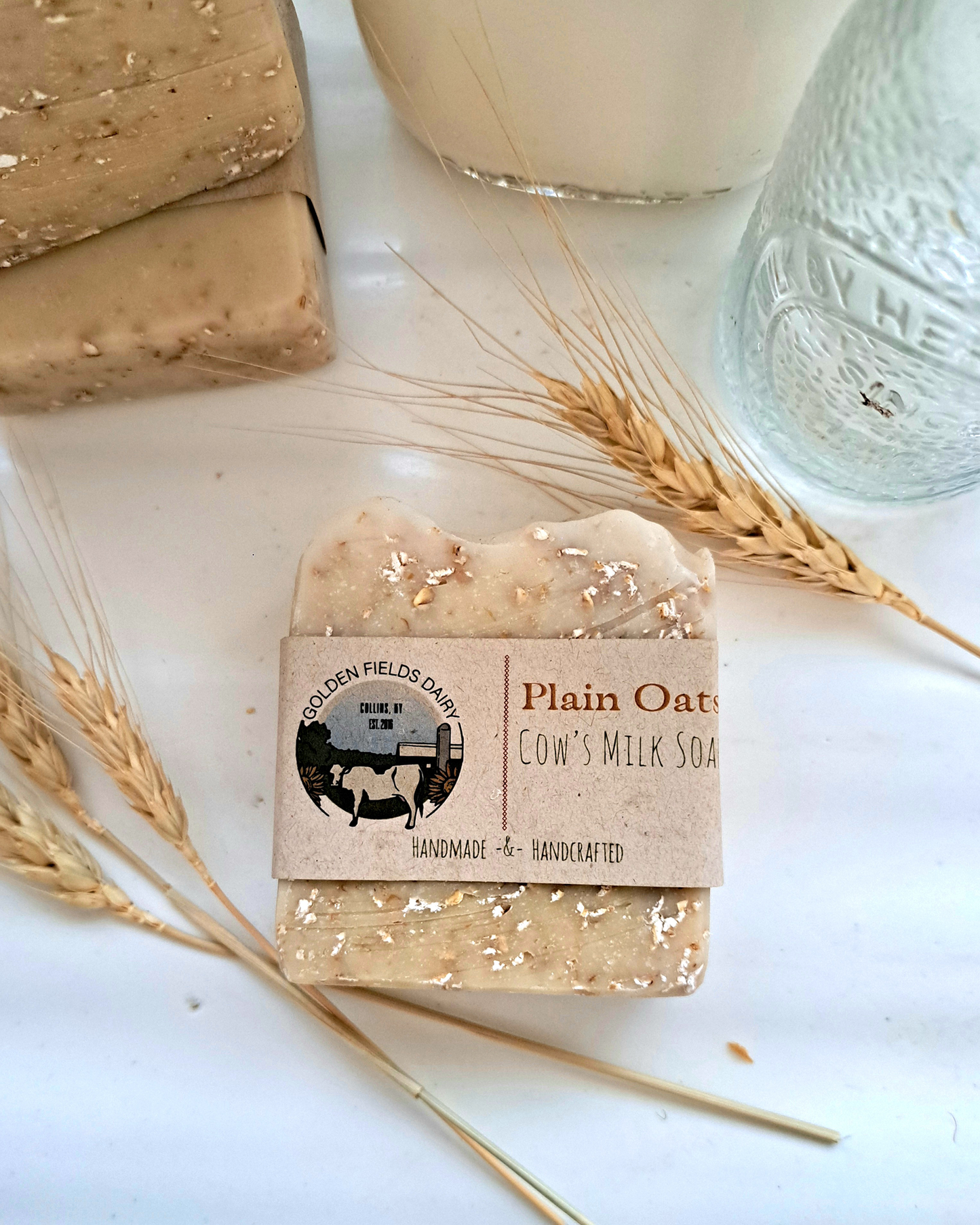 Plain Oats Cow's Milk Soap