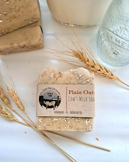 Plain Oats Cow's Milk Soap