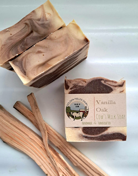 Vanilla Oak Cow's Milk Soap
