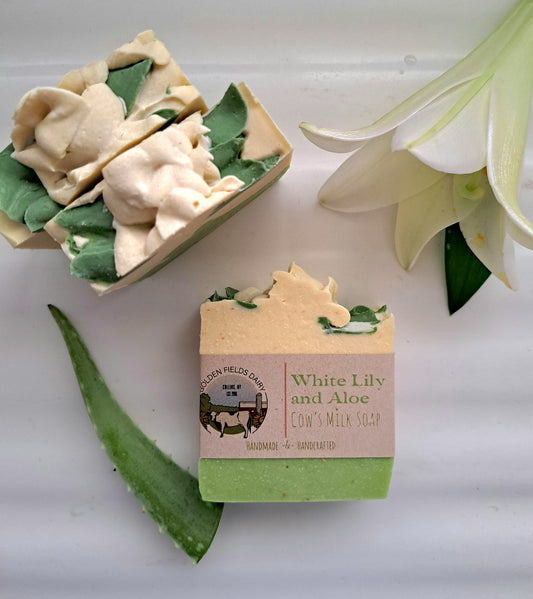 White Lily and Aloe Cow's Milk Soap
