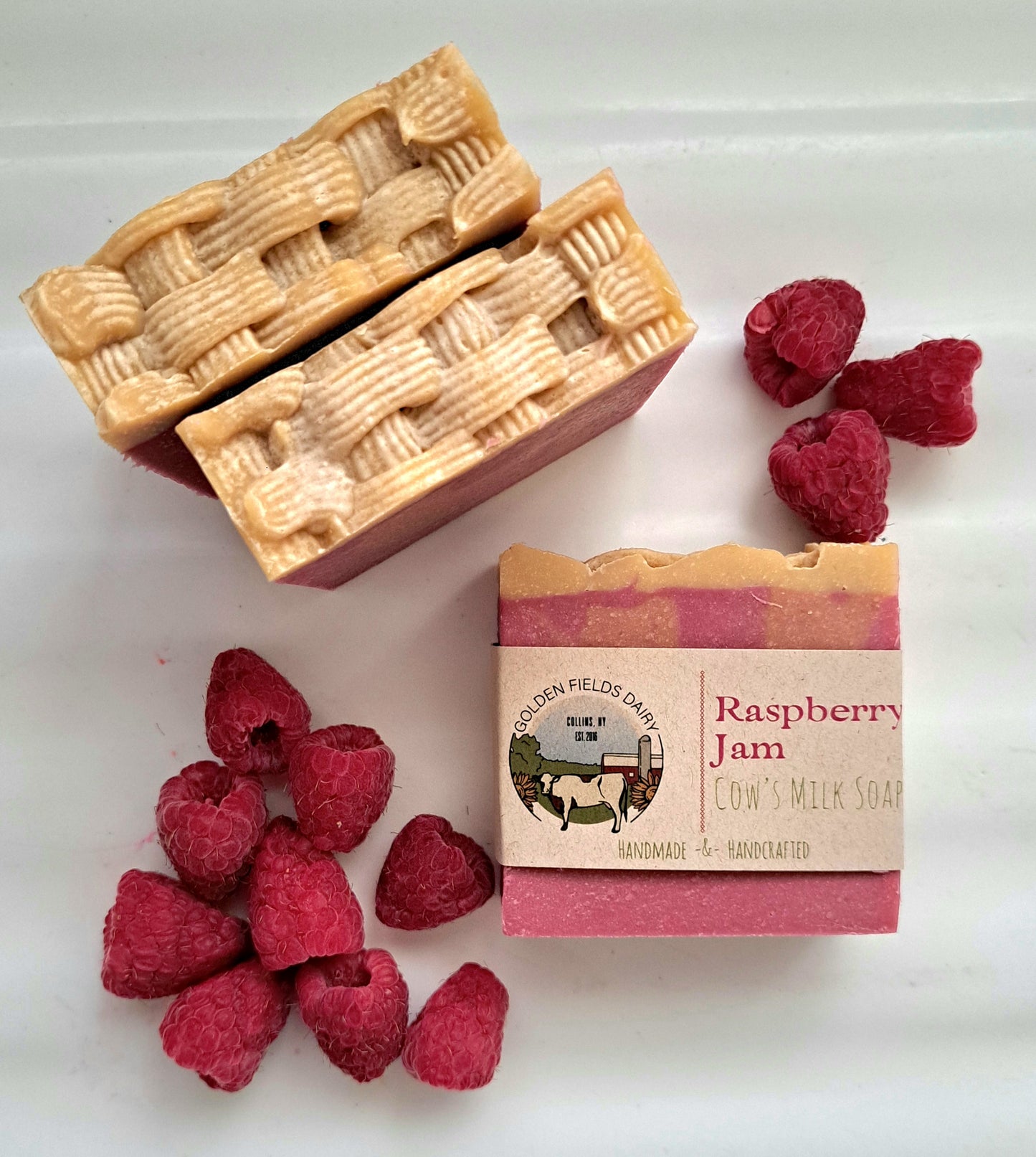 Raspberry Jam Cow's Milk Soap