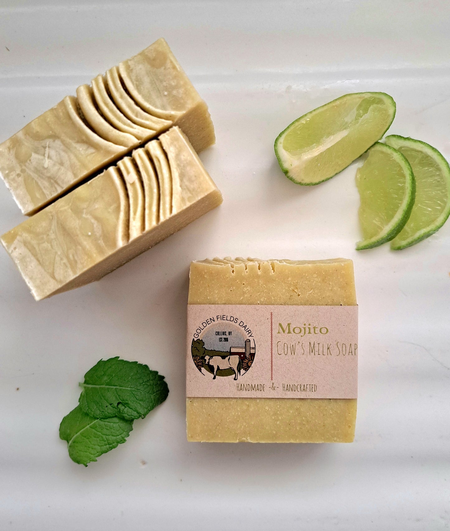 Mojito Cow's Milk Soap