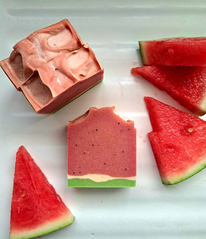 Watermelon Cow's Milk Soap