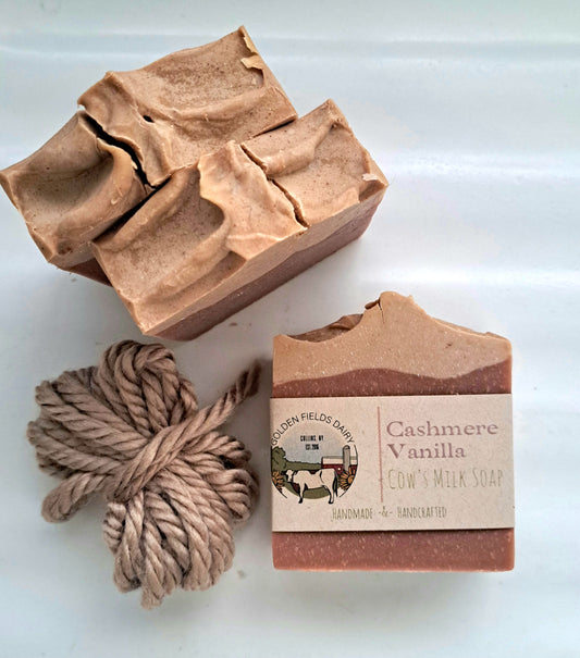 Cashmere Vanilla Cow's Milk Soap