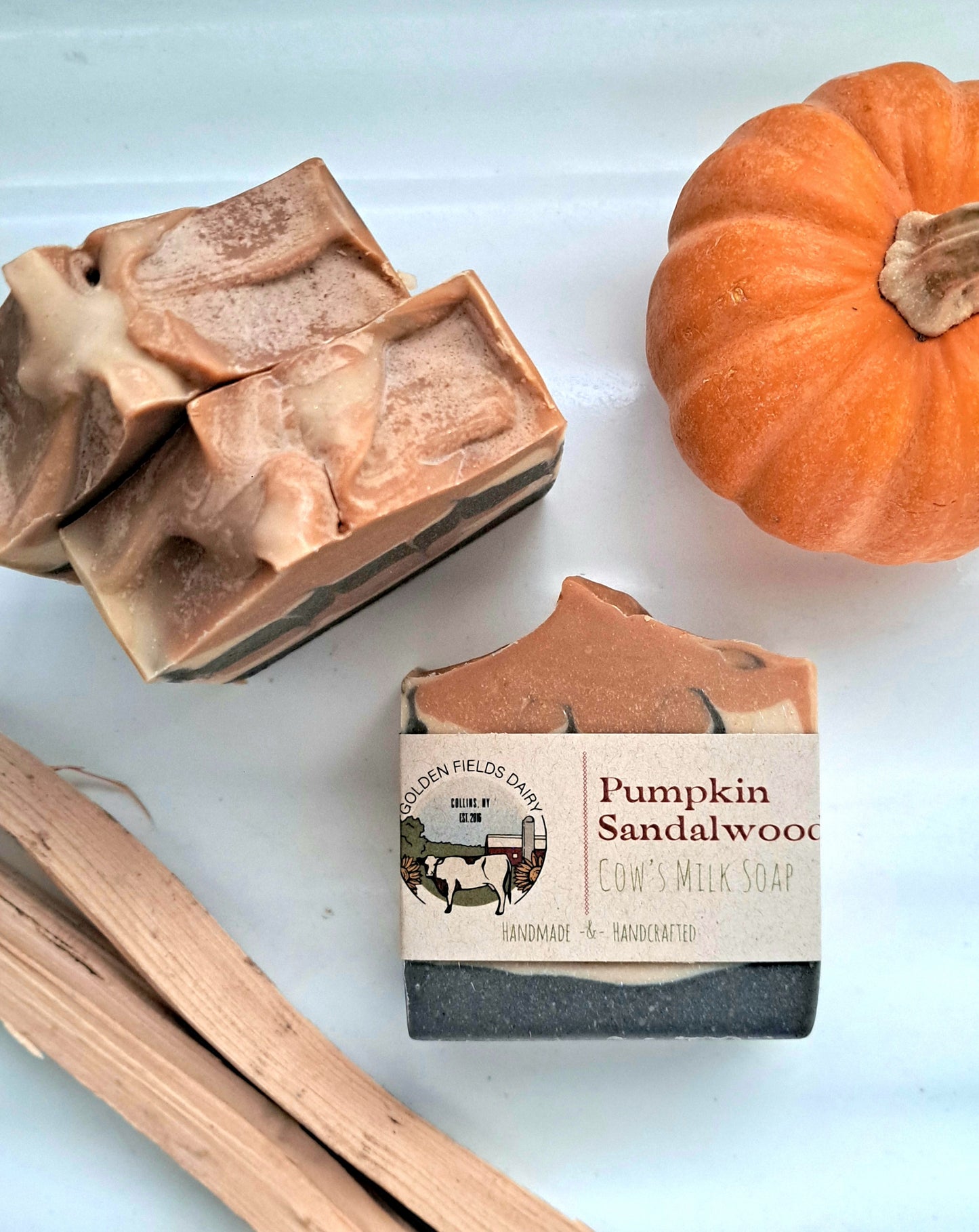 Pumpkin Sandalwood Cow's Milk Soap