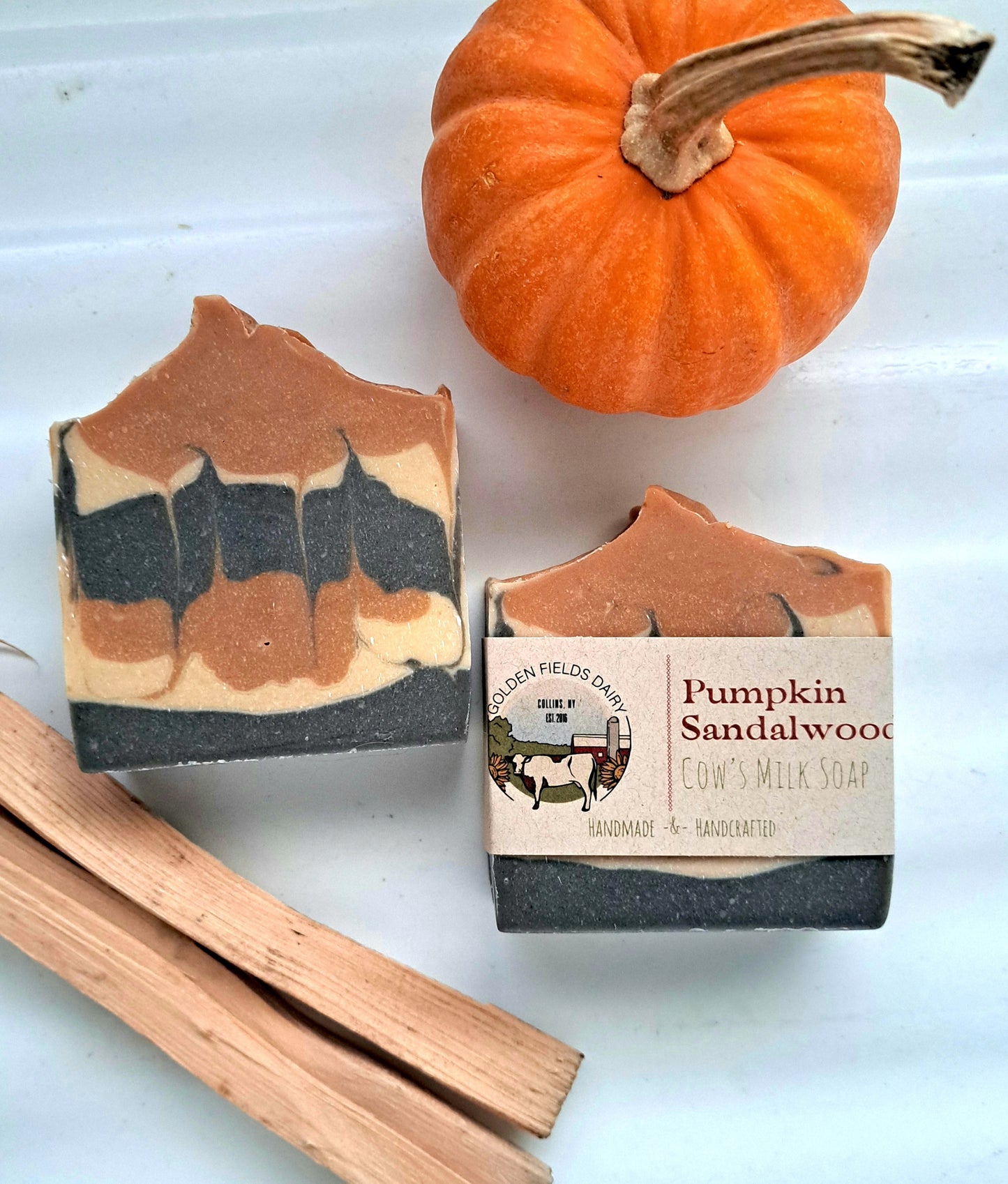 Pumpkin Sandalwood Cow's Milk Soap