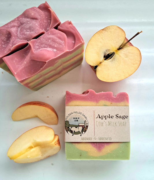 Apple Sage Cow's Milk Soap