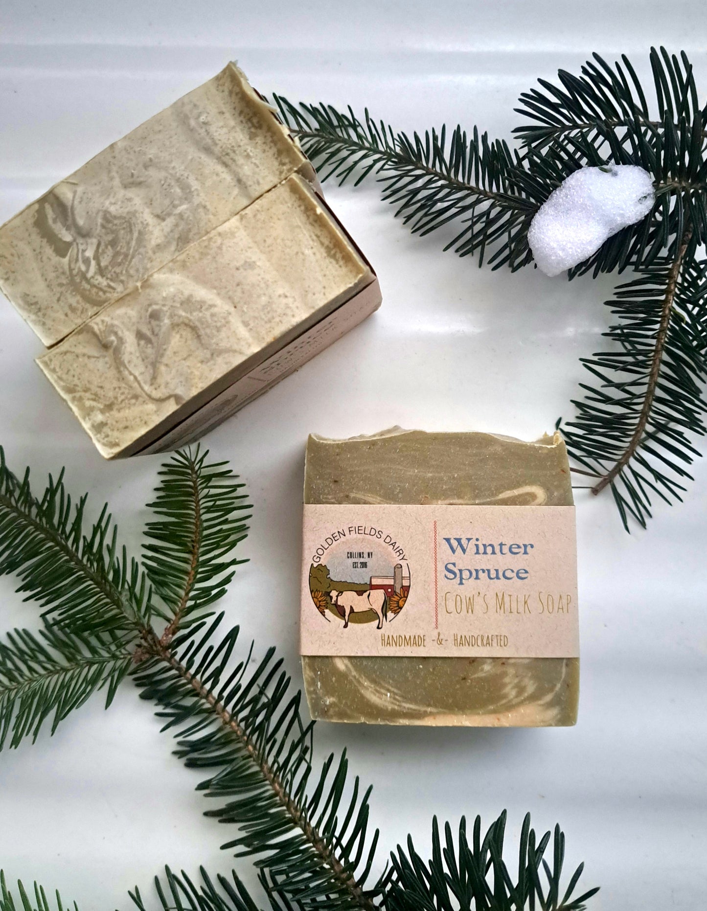 Winter Spruce Cow's Milk Soap