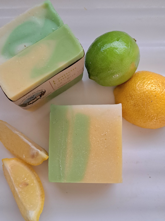 Lemon Lime Cow's Milk Soap