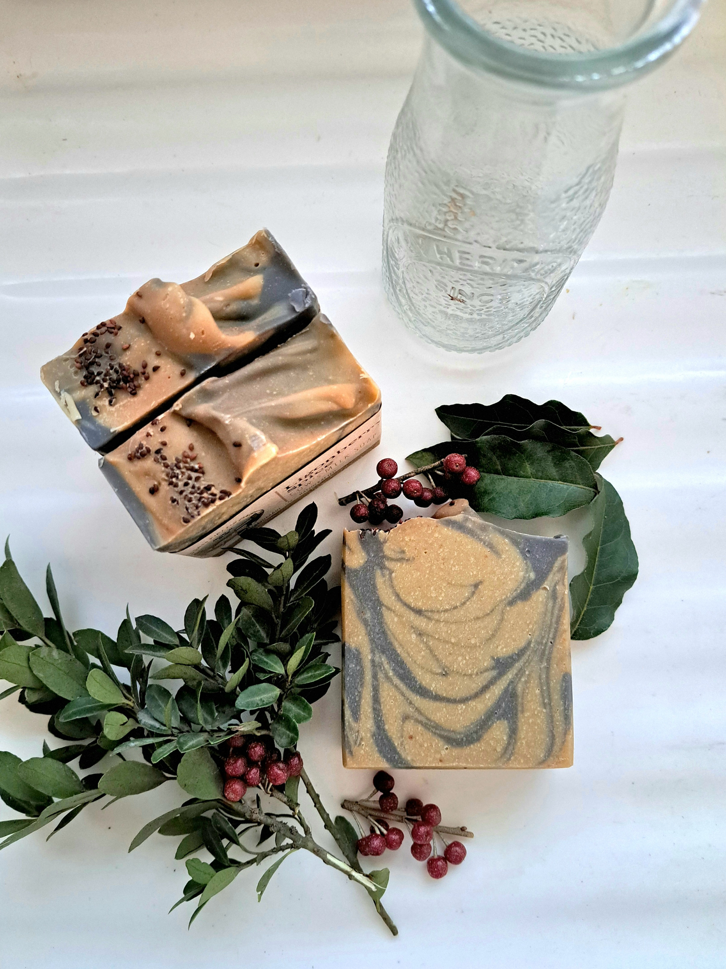 Lingonberry Spice Cow's Milk Soap