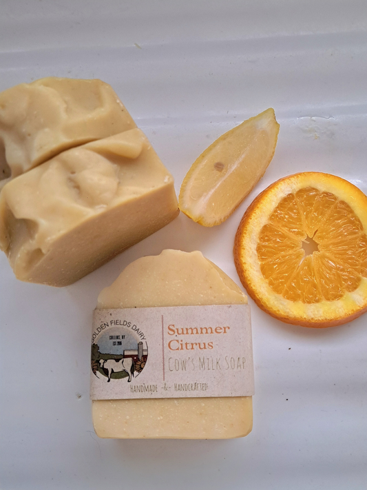 Summer Citrus Cow's Milk Soap