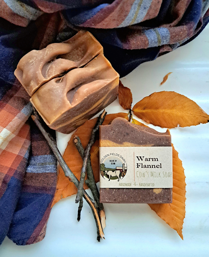 Warm Flannel Cow's Milk Soap