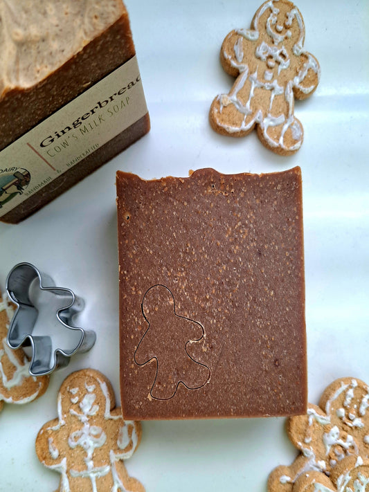 Gingerbread Cookie Cow's Milk Soap