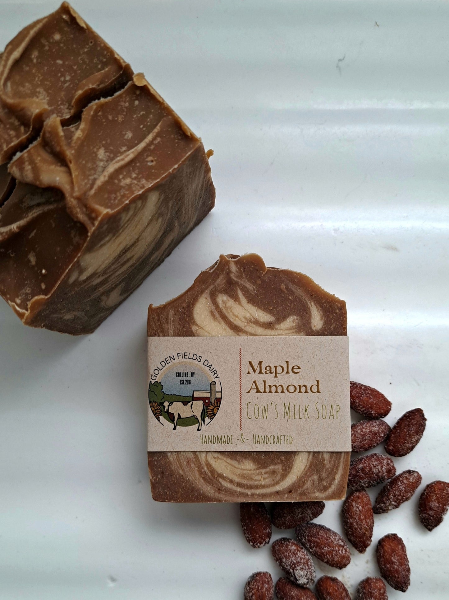 Maple Almond Cow's Milk Soap