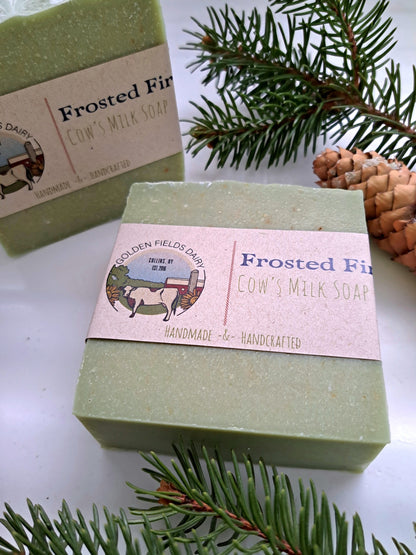 Frosted Fir Cow's Milk Soap