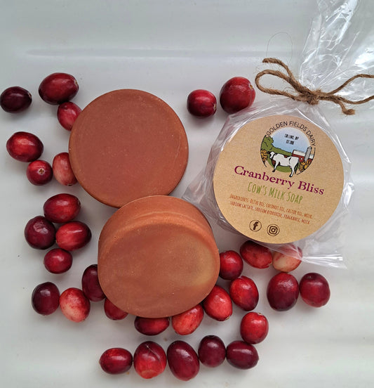 Cranberry Bliss Cow's Milk Soap