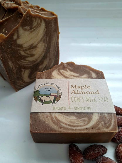 Maple Almond Cow's Milk Soap