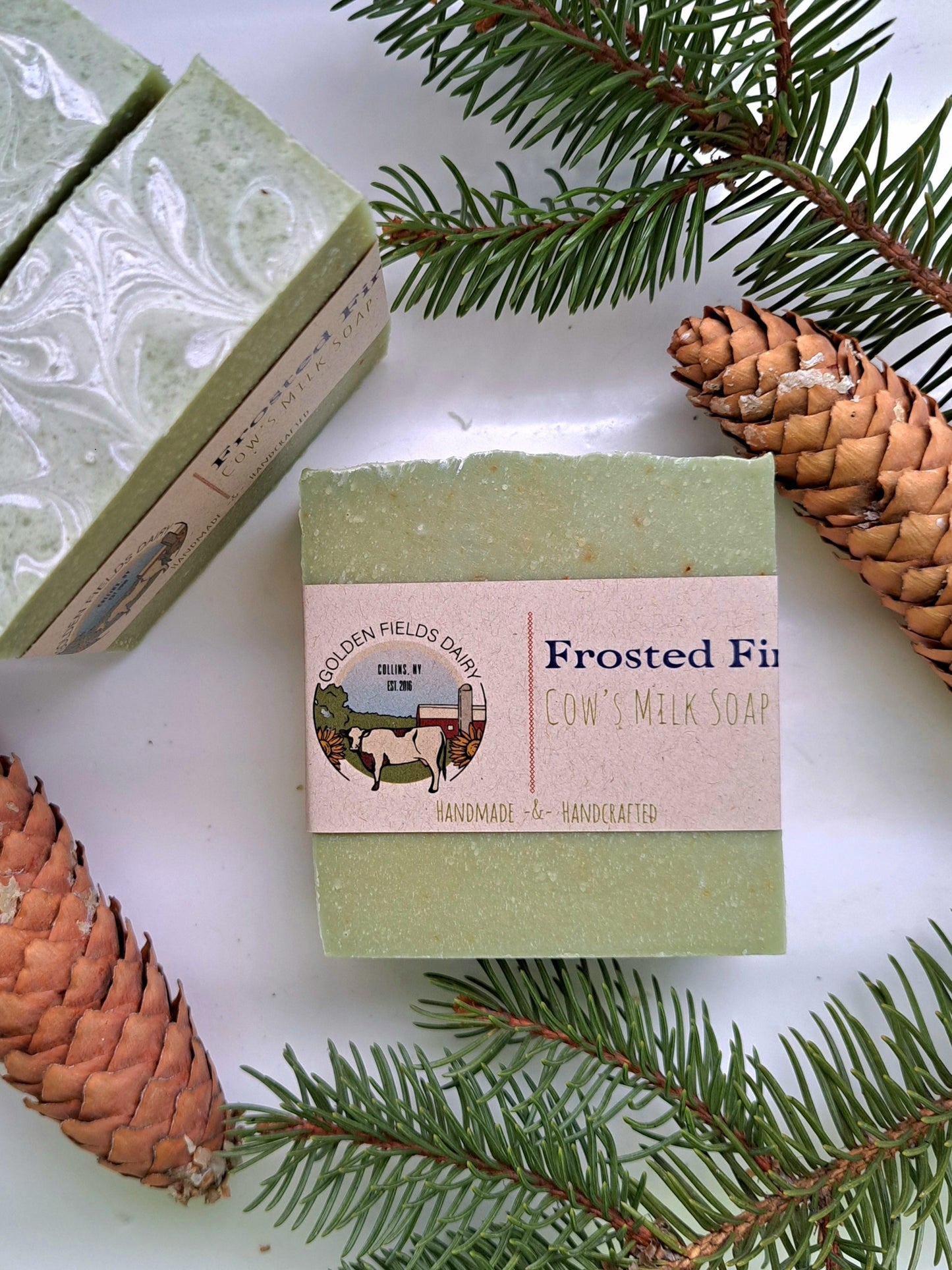 Frosted Fir Cow's Milk Soap